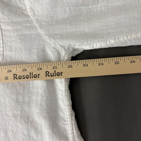 Rails Shirt Men's Extra Large Wyatt Button Down Long Sleeve Pocket White Cotton - Picture 10 of 13